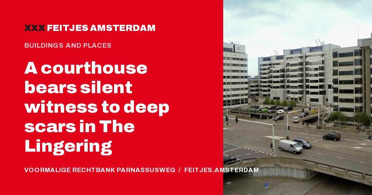 The brutalist old courthouse on the Parnassusweg, once the stage for the Heineken trial, is to become a museum of contemporary art.