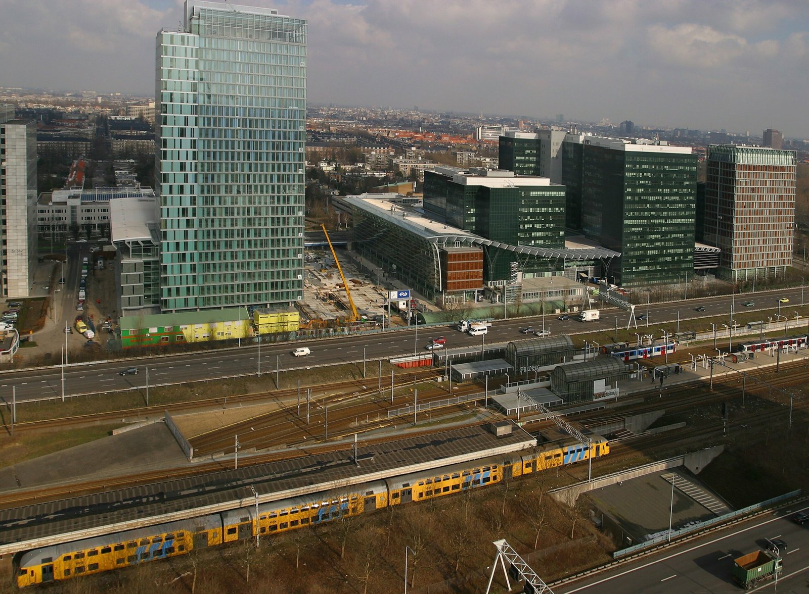 Stadsbeeld: de Zuidas in 2004