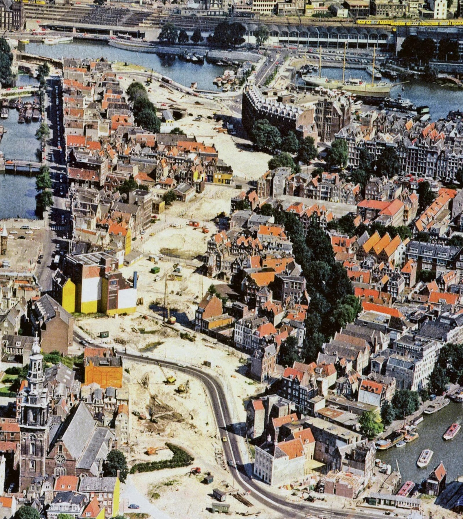 Overzicht van Nieuwmarktbuurt