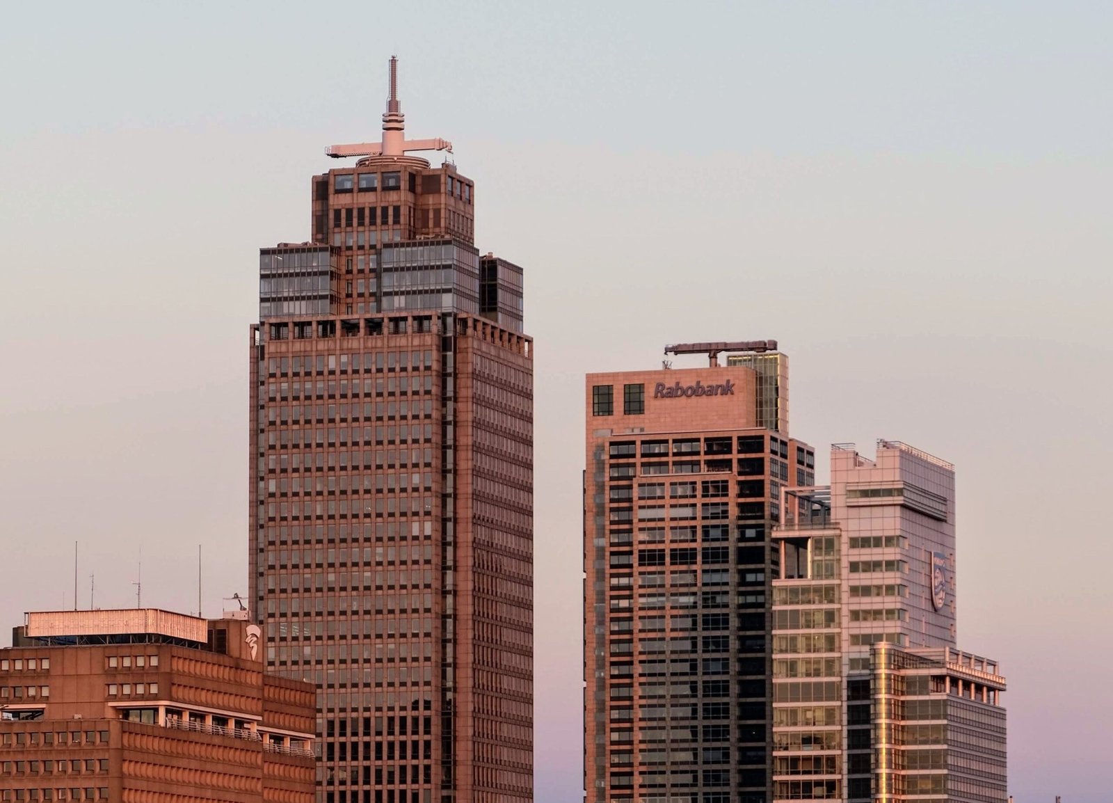 Een gijzeling in de hoogste kantoortoren van Amsterdam