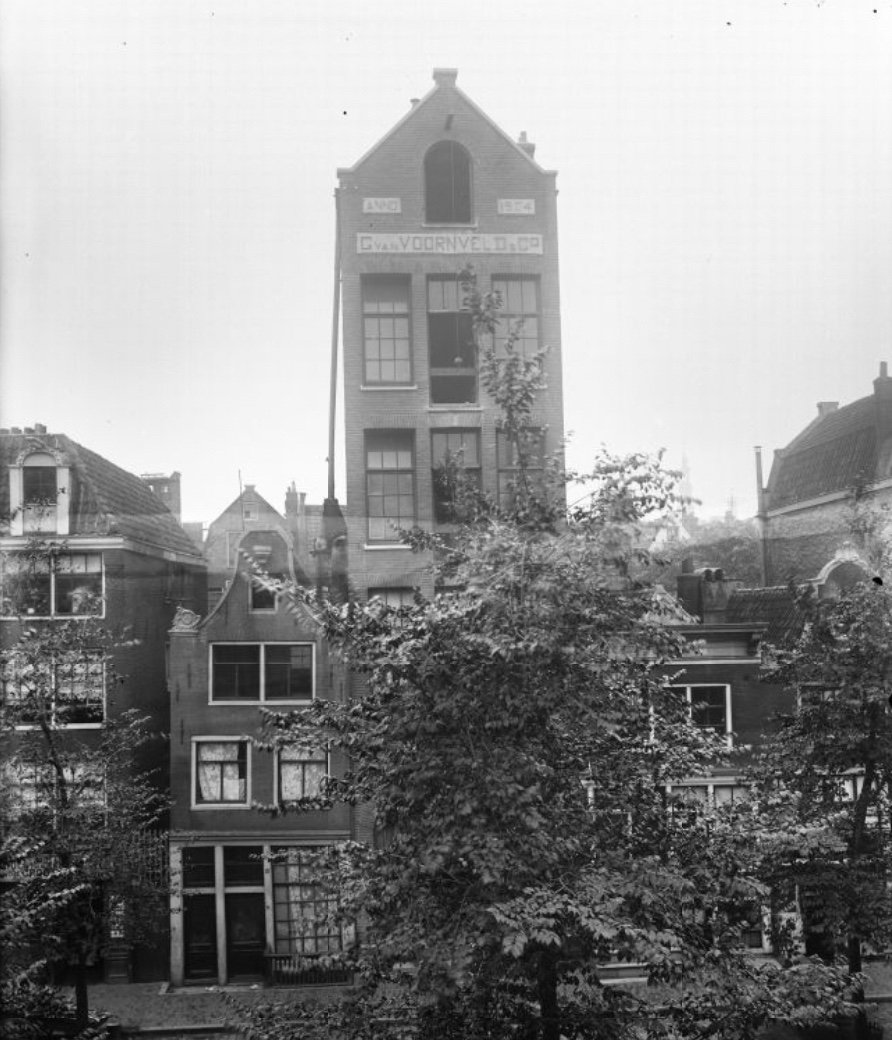 Het regent chocola aan de Lindengracht